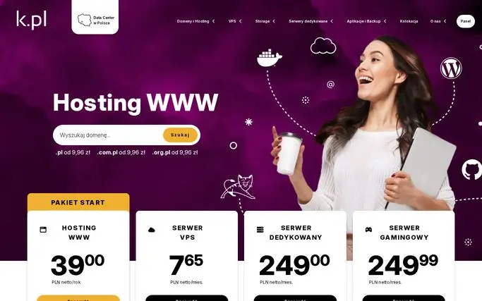 Strona główna k.pl (k.pl) – zrzut ekranu